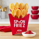 Image for article titled Heinz Made French Fry Spoons So You Can Maximize Your Problematic Carb Loading